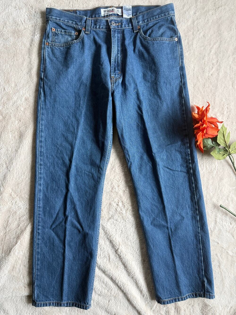 Levi's 505 Regular Fit Jeans Size 36x29